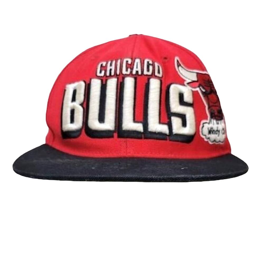 Chicago Bulls Windy City 47 Brand Hardwood Classics Snapback Wool Baseball Cap - Picture 6 of 6
